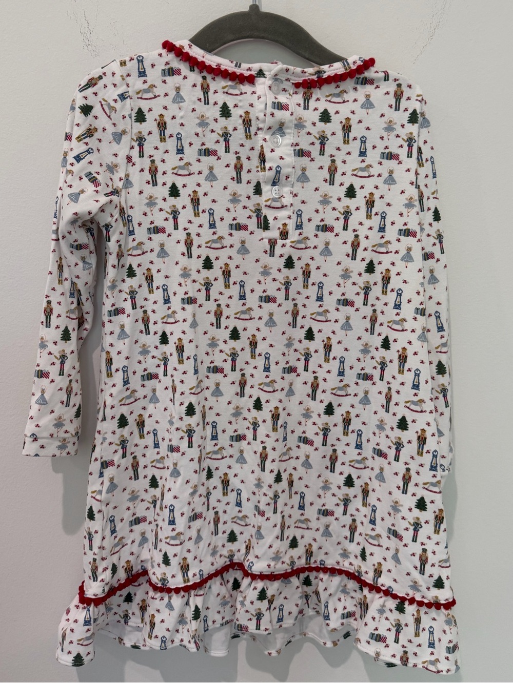 🎄 Lila + Hayes Carlin Nutcracker Pajama Gown Girls Size 3 EUC - Picture 11 of 11